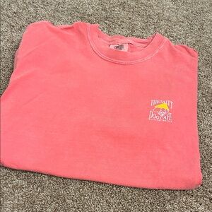 Comfort Colors Salty Dog Cafe Bonickett Marina Logo M Coral